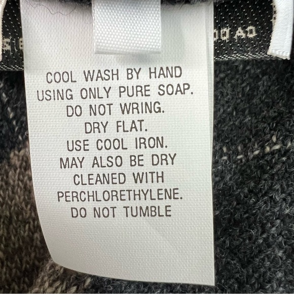 J.P. TILFORD FOR HARRY ROSEN Men’s Sweater Sz Large Vtg Merino Wool/Cashmere - Picture 7 of 12